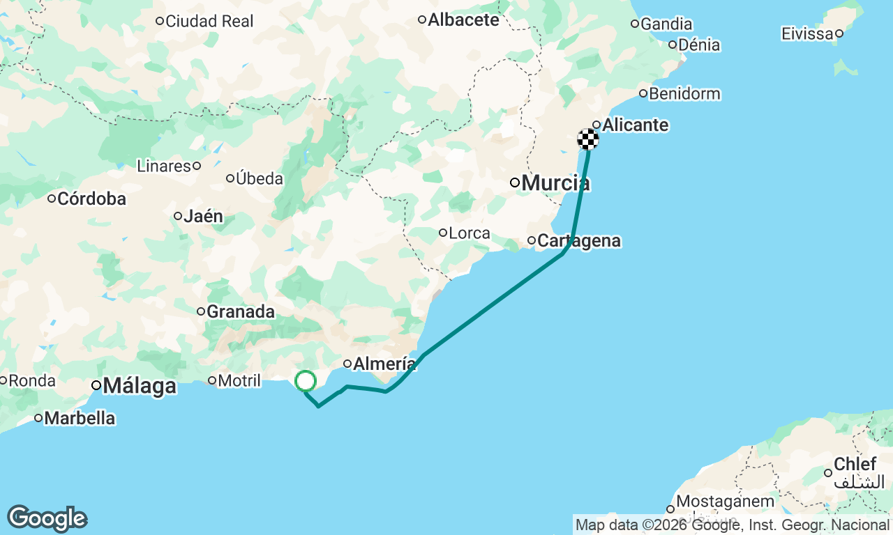 EMEA L60 Delivery Leg 5 Almerimar - Santa Pola