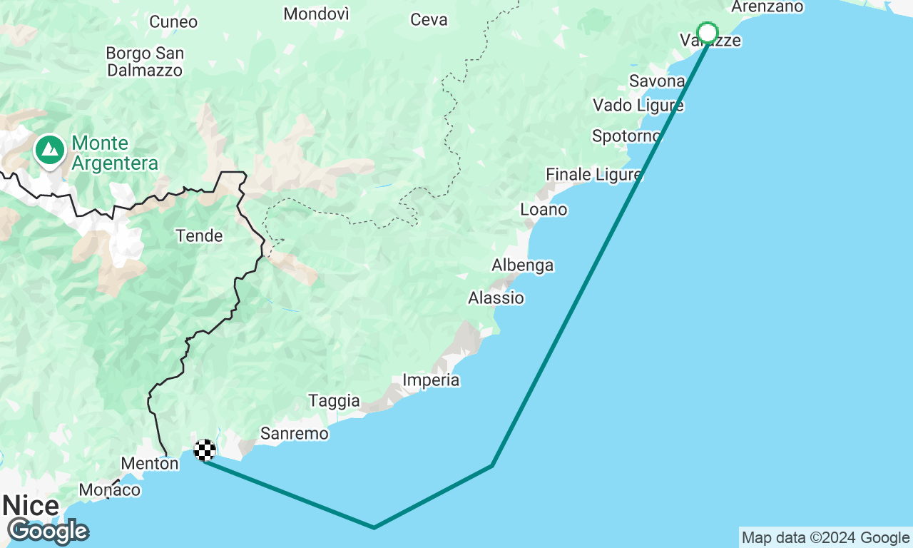 Varazze to Ventimiglia