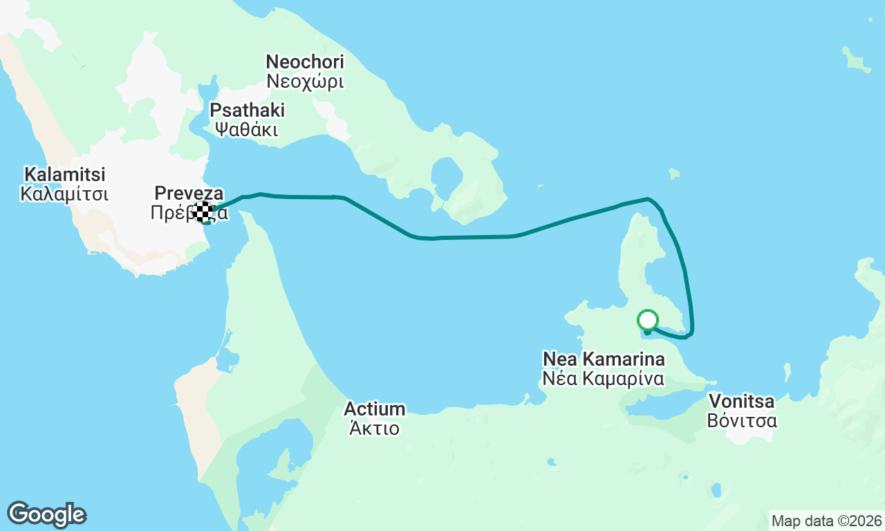 Voyage map