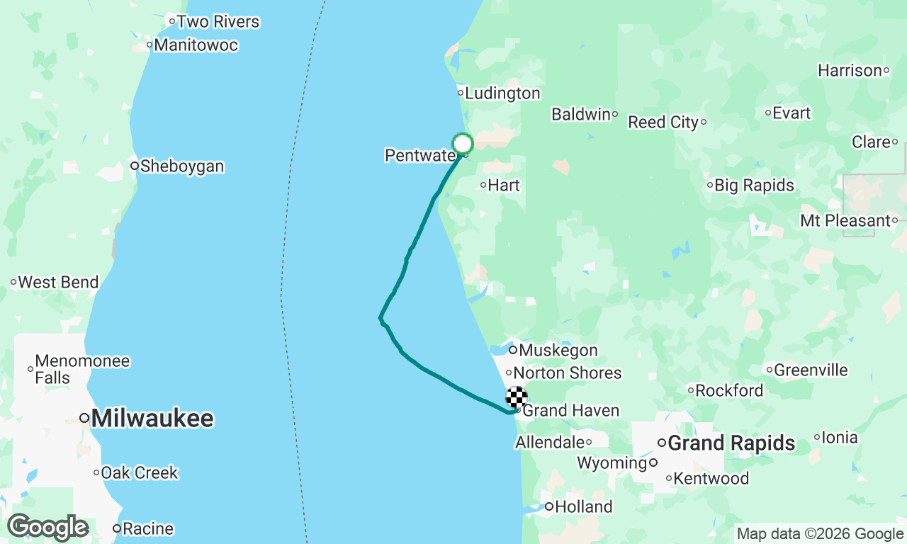 Leg 3 to Grand Haven