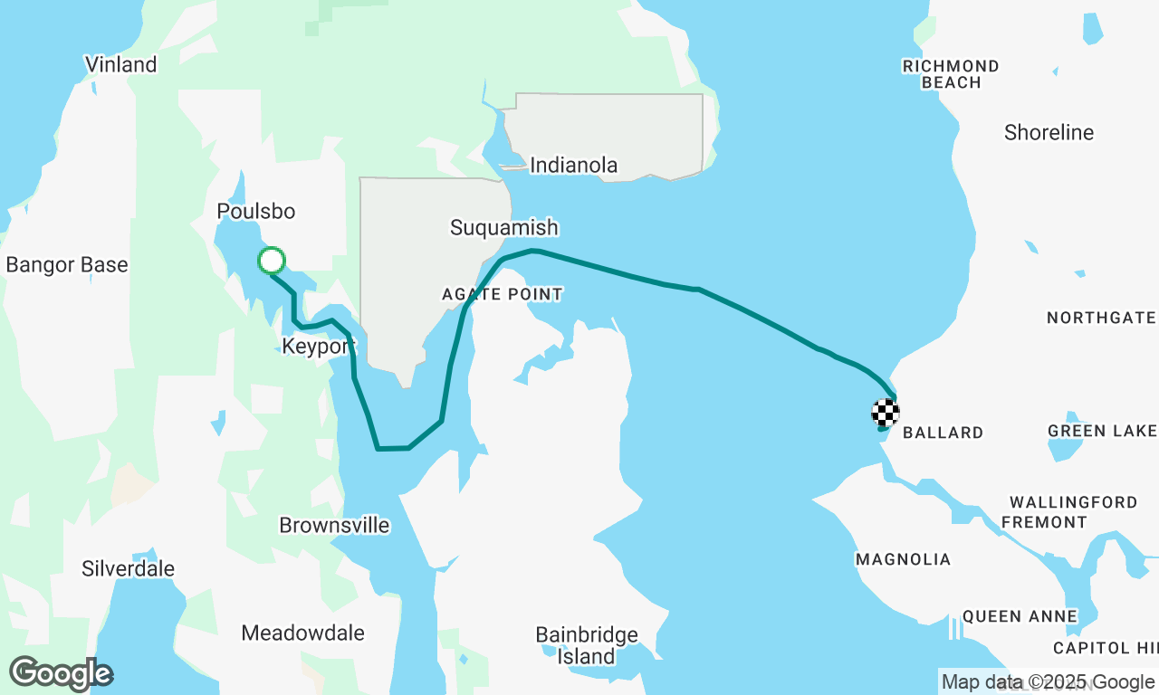 Poulsbo to Shilshole