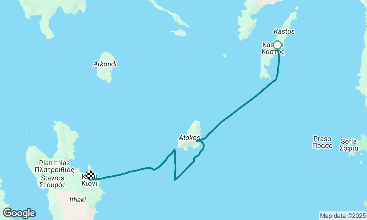 Ionian 25: Kioni via Atakos One House Bay