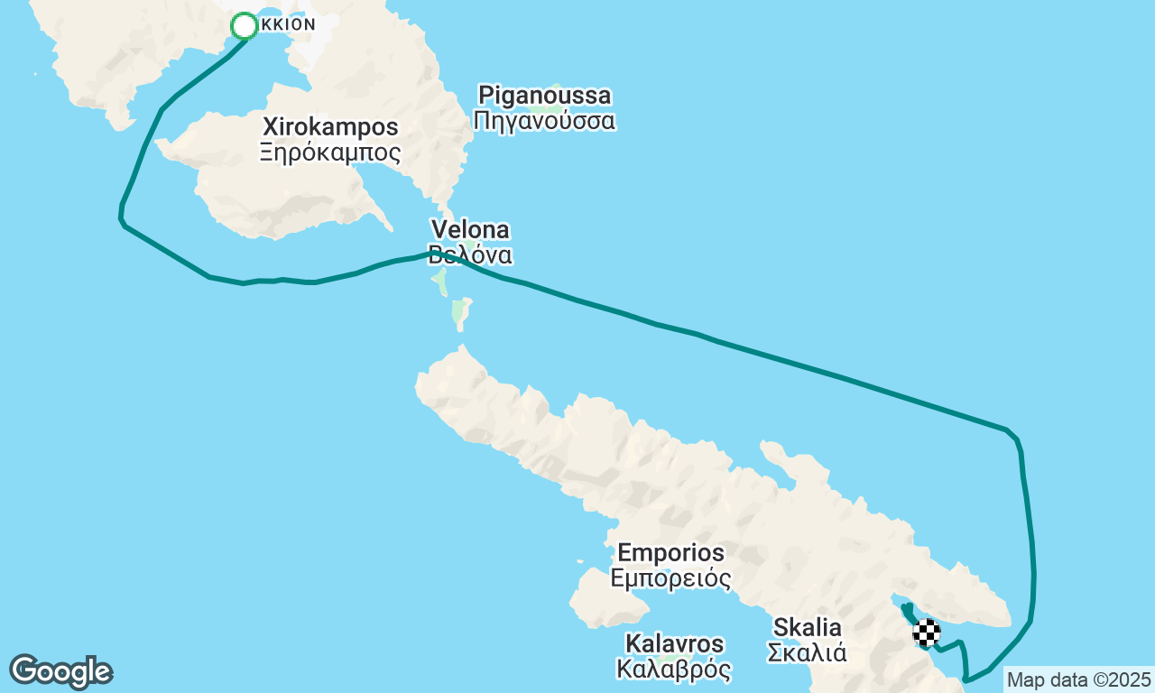 Lakki to Palionissos