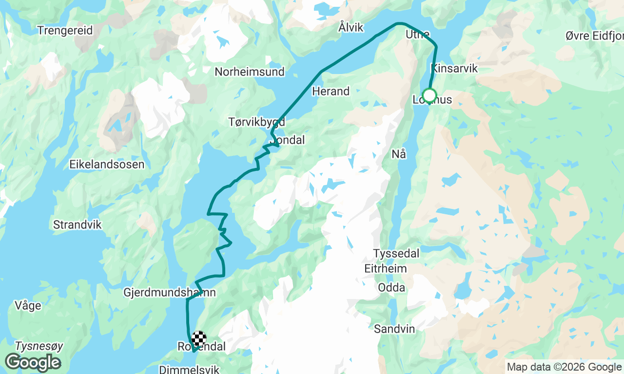 Voyage map