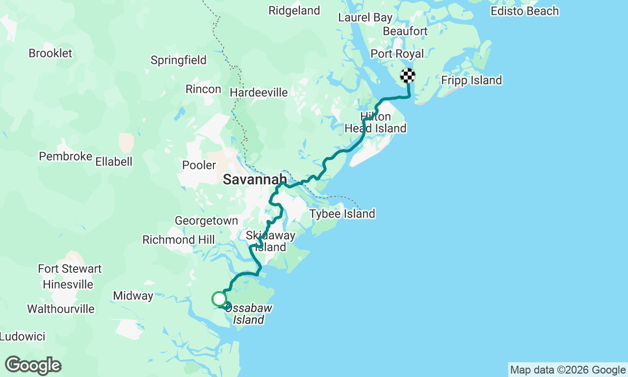 Voyage map