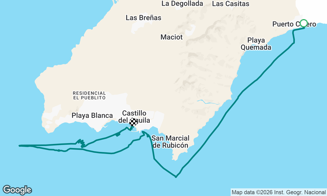 Puerto Calero to Marina Rubicon