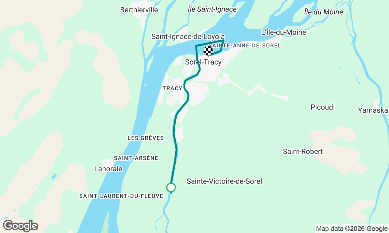 Voyage map