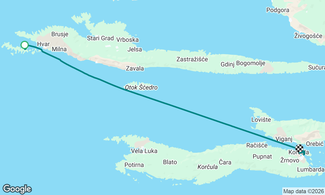 Voyage map