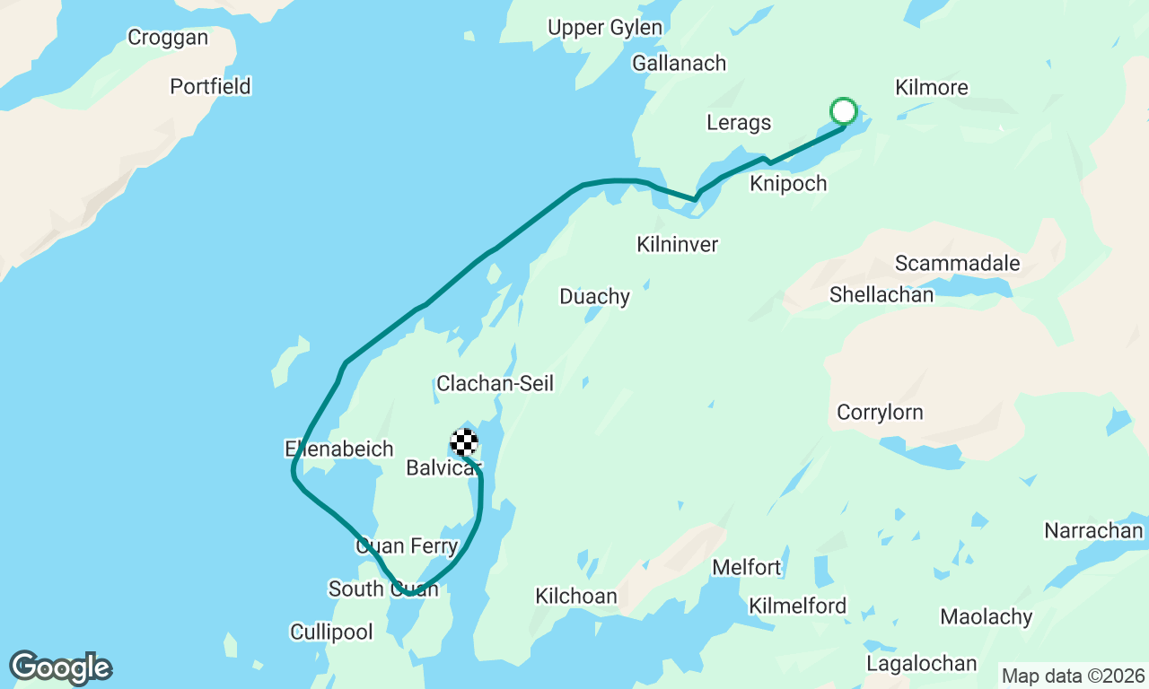 Loch Feochan to Balvicar