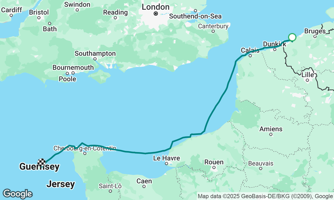 Neuiport to St Peter port
