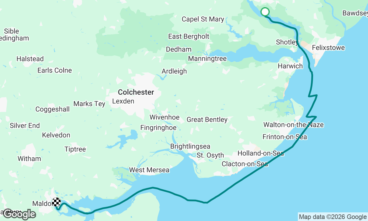 Back from woolverstone (inc. spinnaker!)