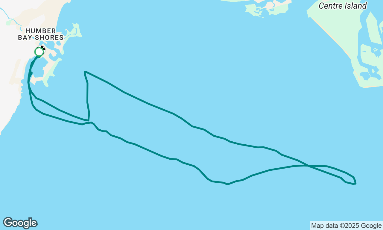 Perfect sail to the island