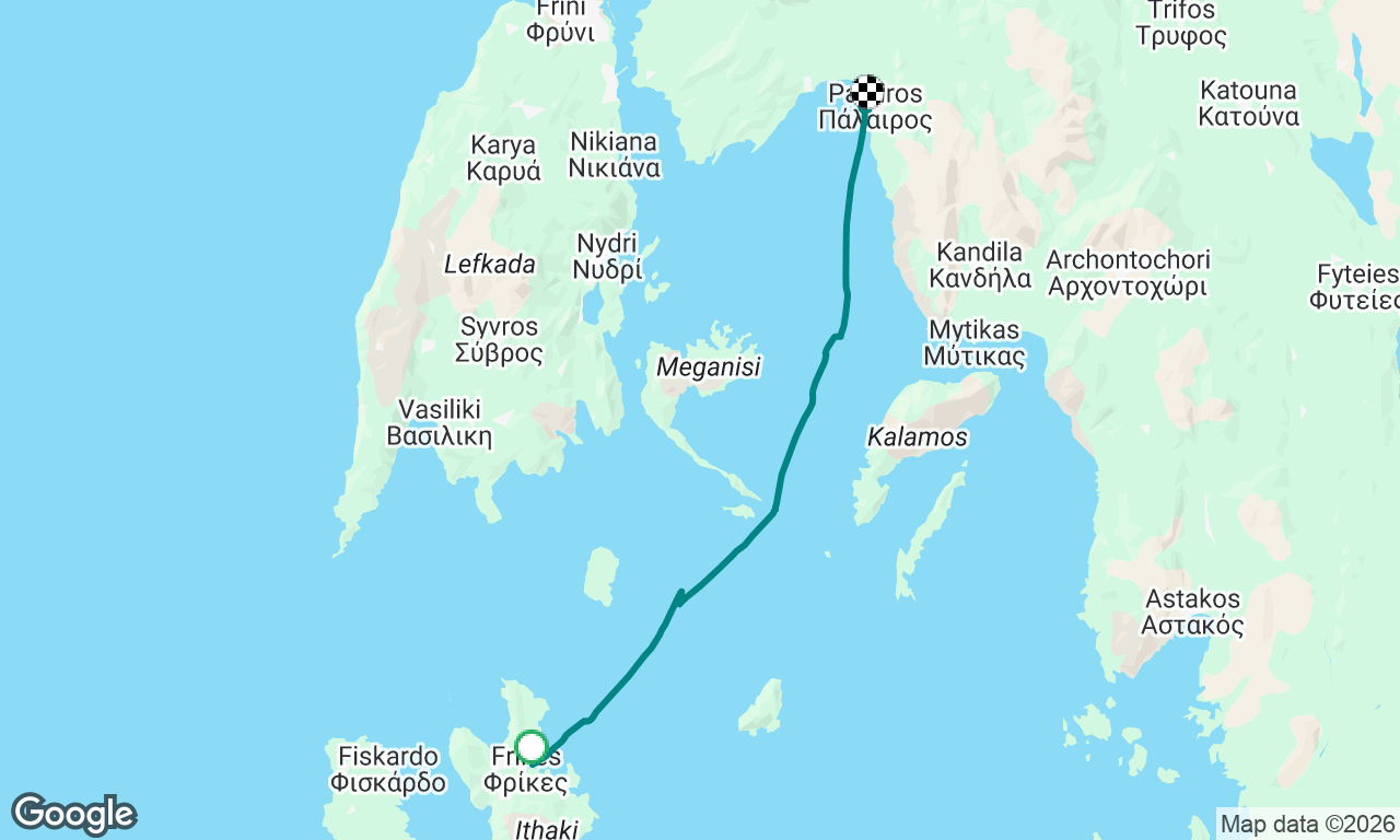 Voyage map