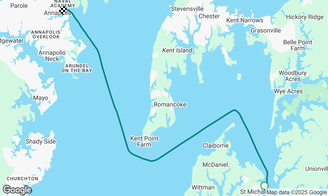 St Michaels to Annapolis