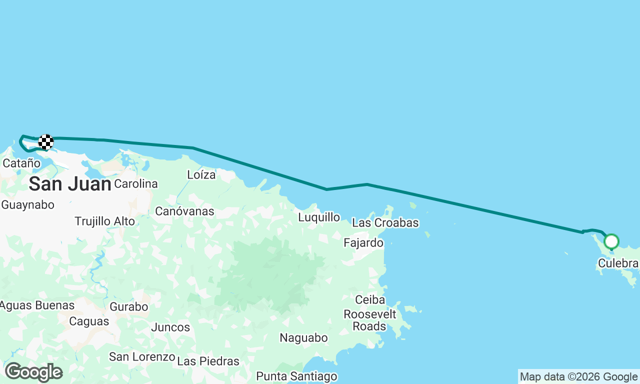 Voyage map