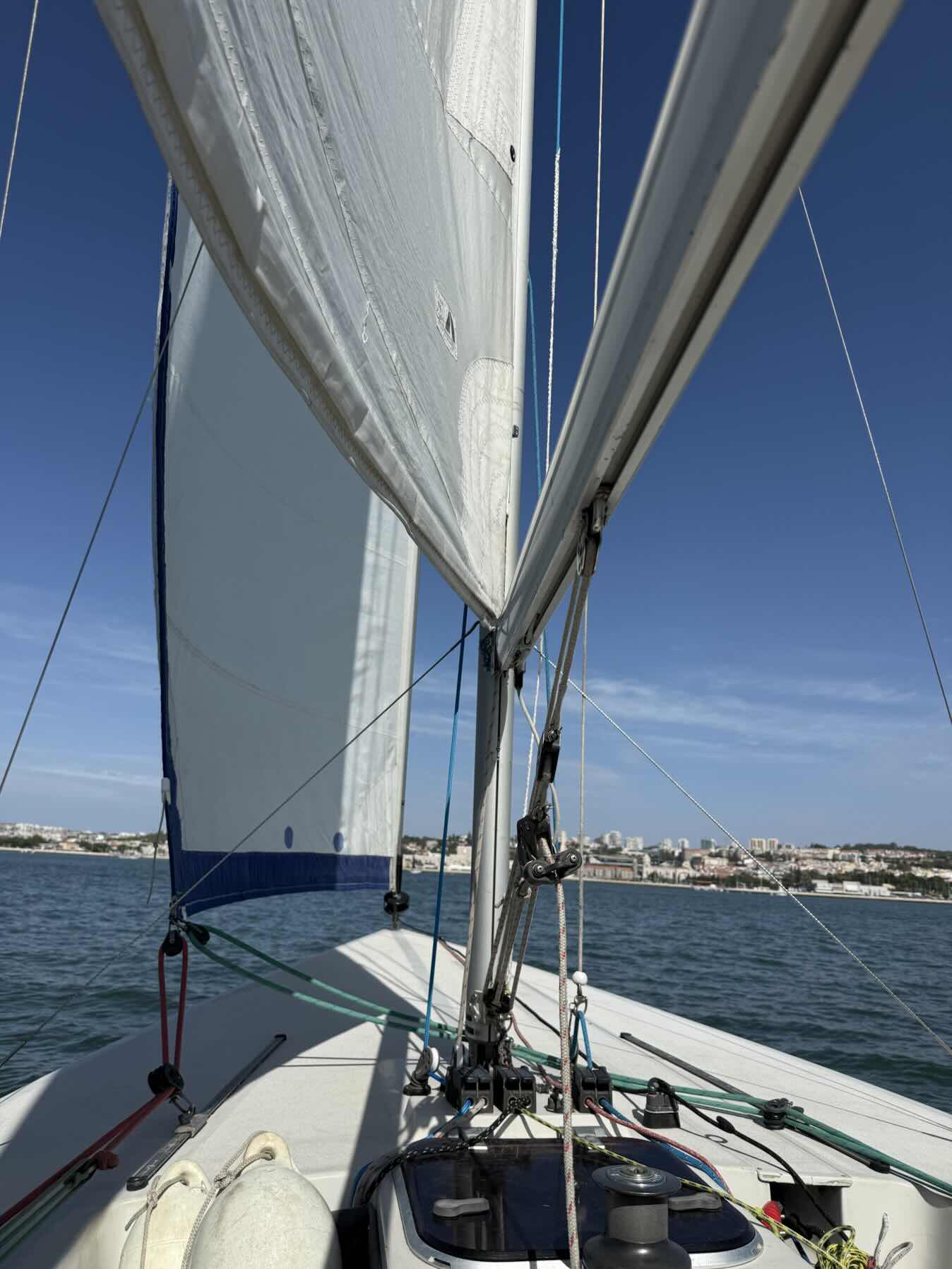 Club Naval de Lisboa Open House - Sailing a Cork 1720 Boat: Mosquetão_B3FBE449-AC91-4DFA-8CBF-75EC5595DA38