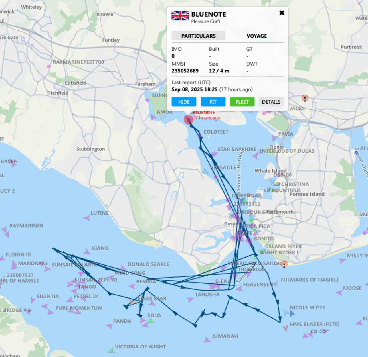 Few hours out on the Solent 😊_5C5F9004-AA73-4693-BD10-C698357B8513