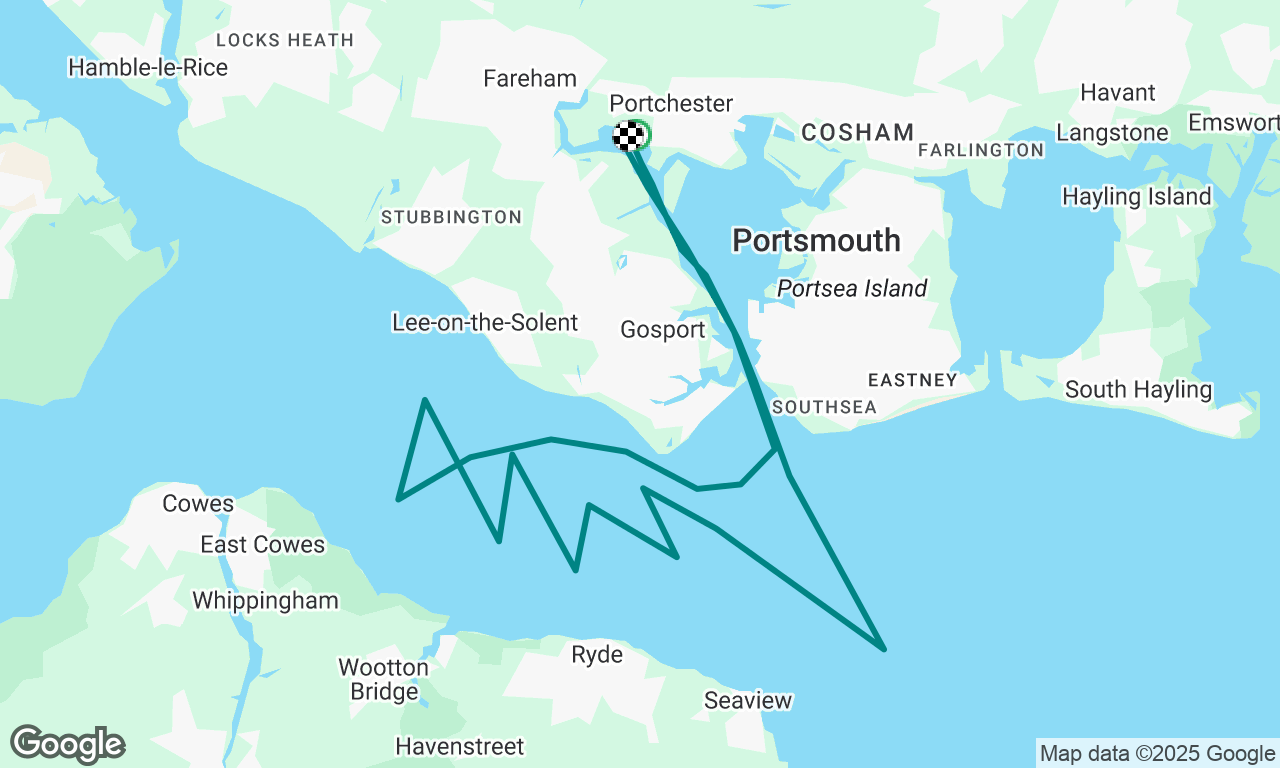 Few hours out on the Solent 😊