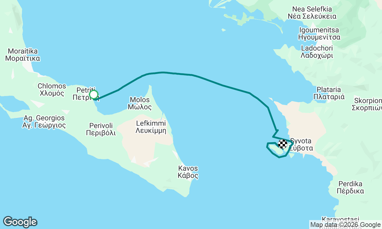 Sail to Sivota Islands