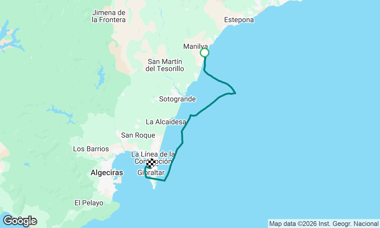 Voyage map