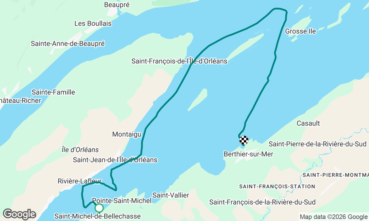 Voyage map