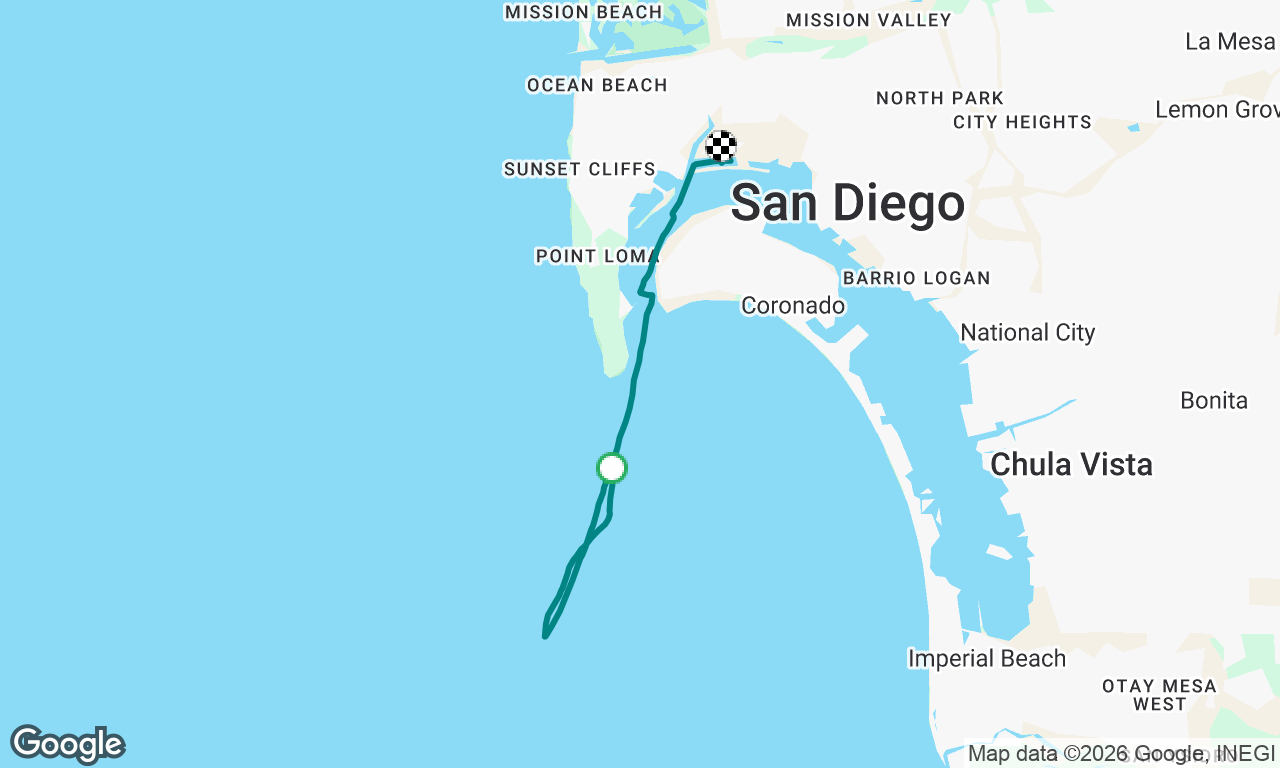 Voyage map