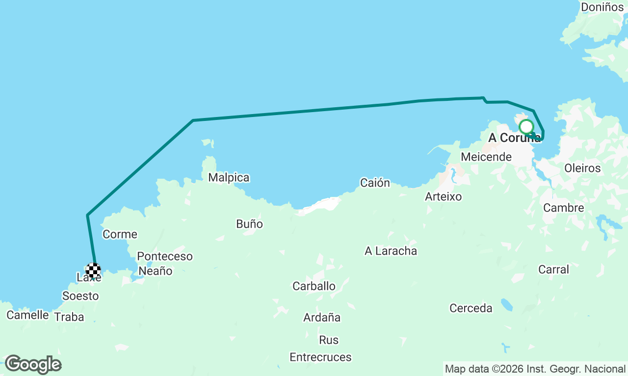 A Coruña - Laxe
