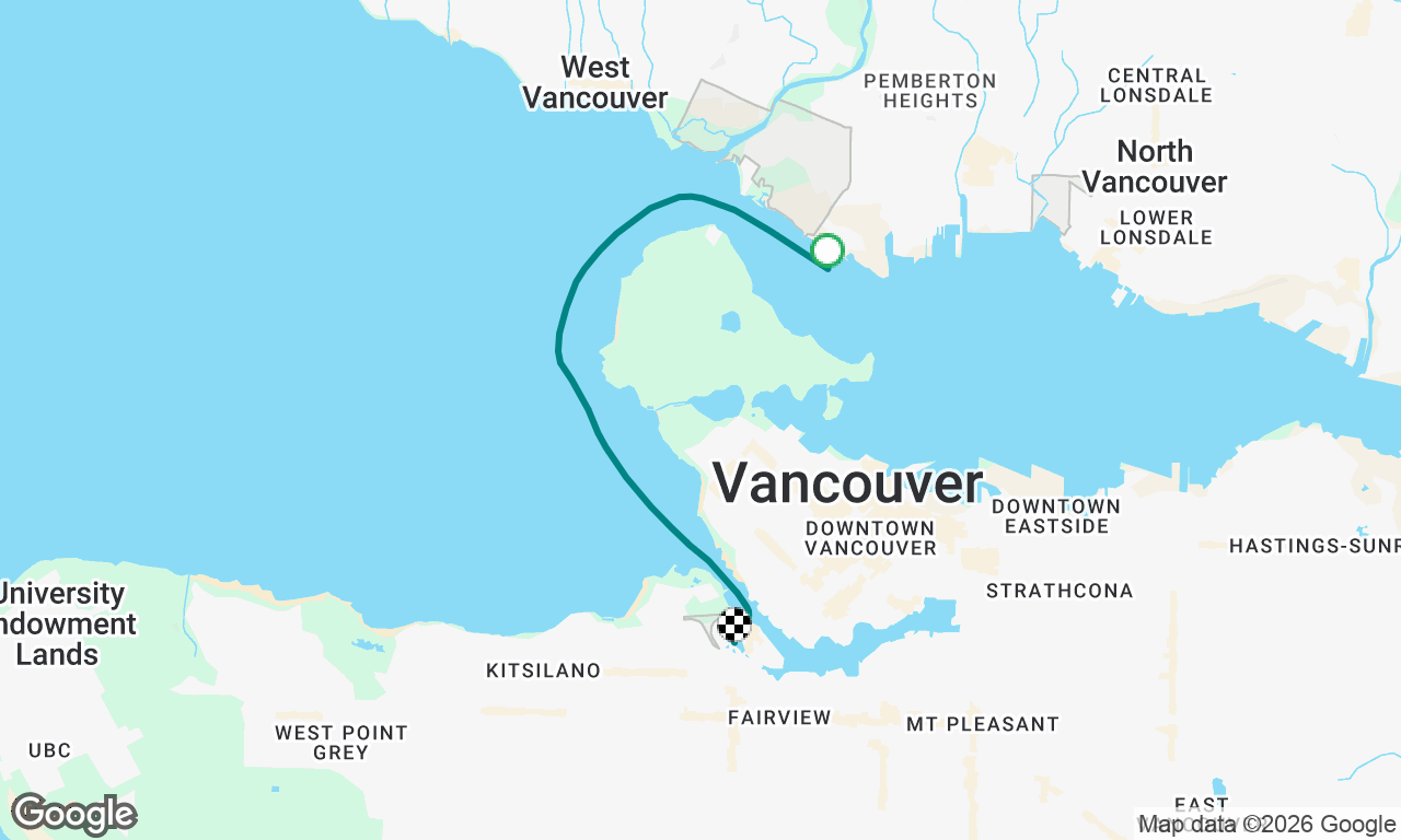 Voyage map