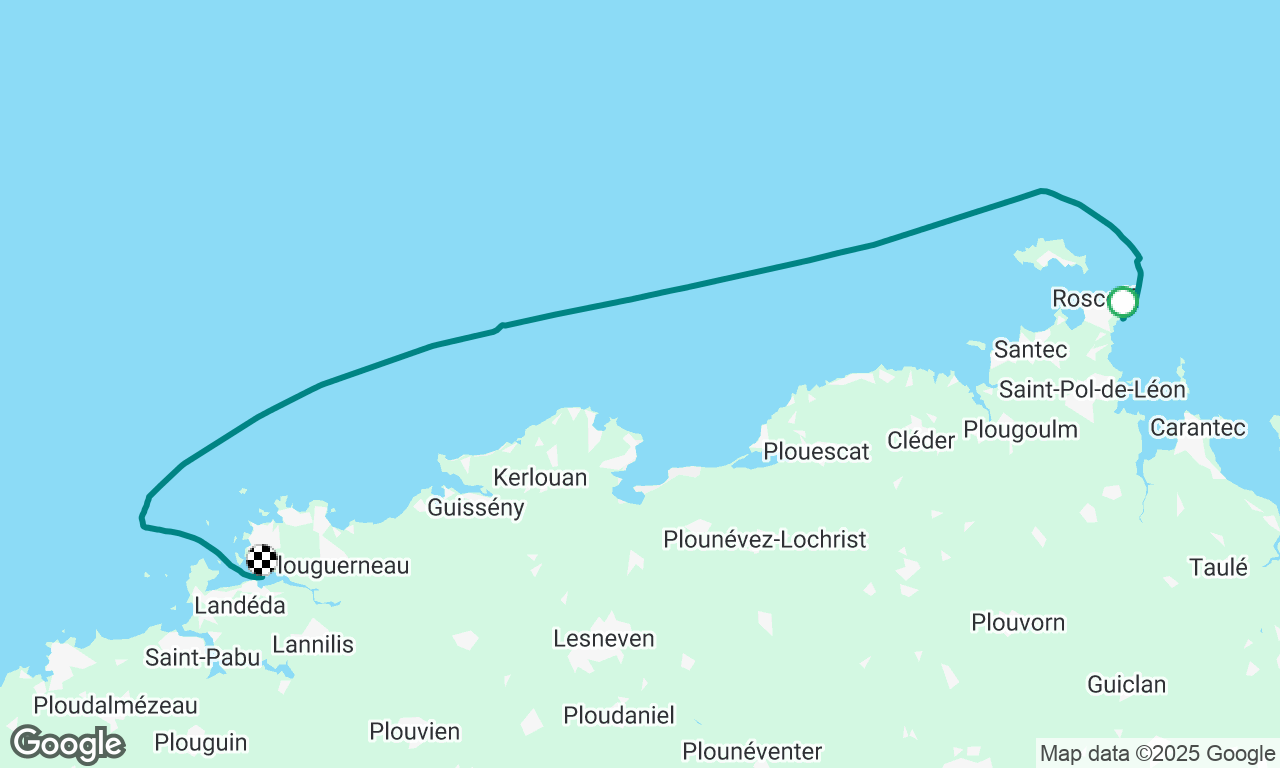Roscoff to L’Abewrac’h