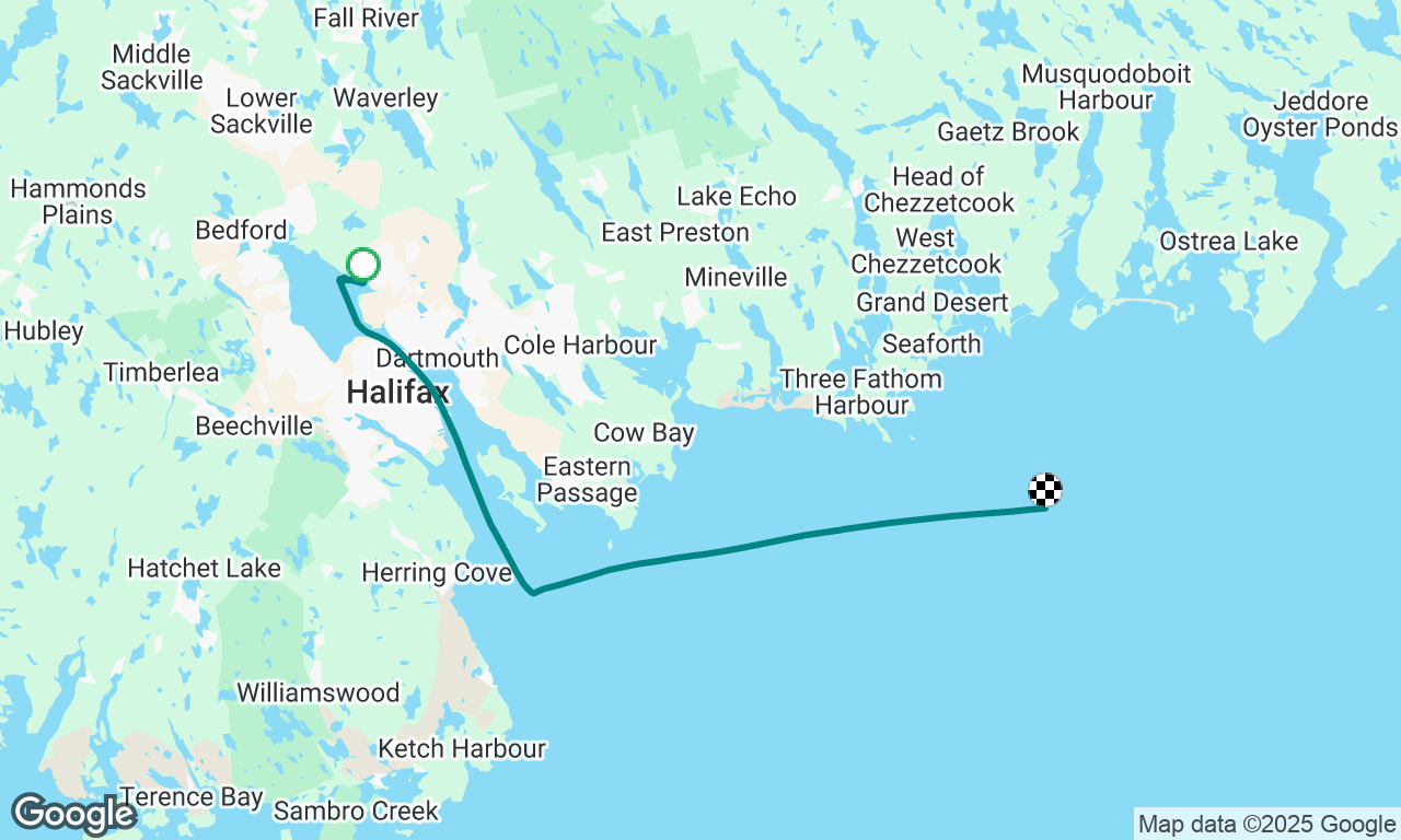 Depart de Dartmouth 