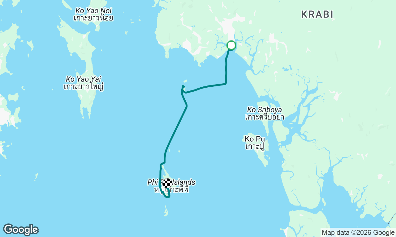 Voyage map