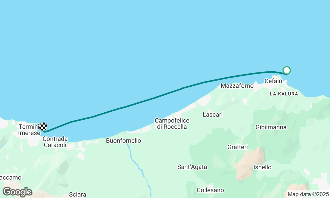 Cefalu to Immerese Termini