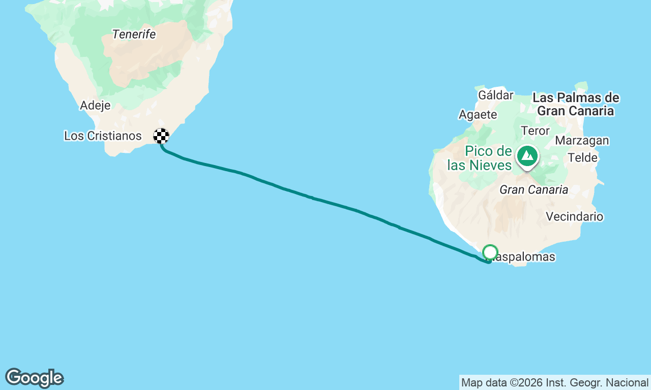 Voyage map