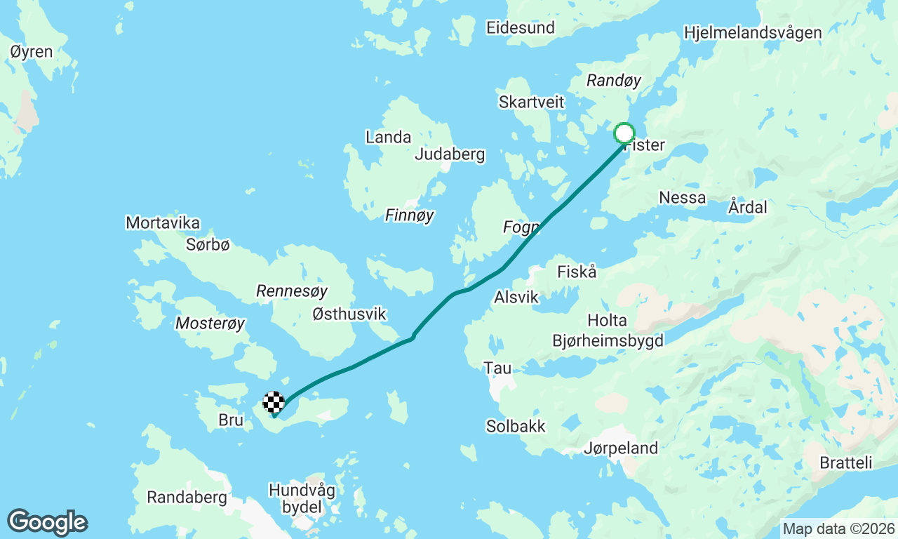 Voyage map