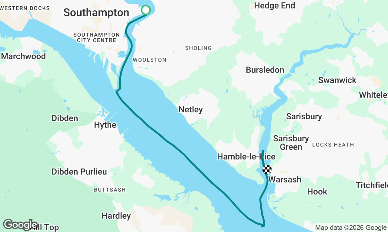 Stop one, Hamble