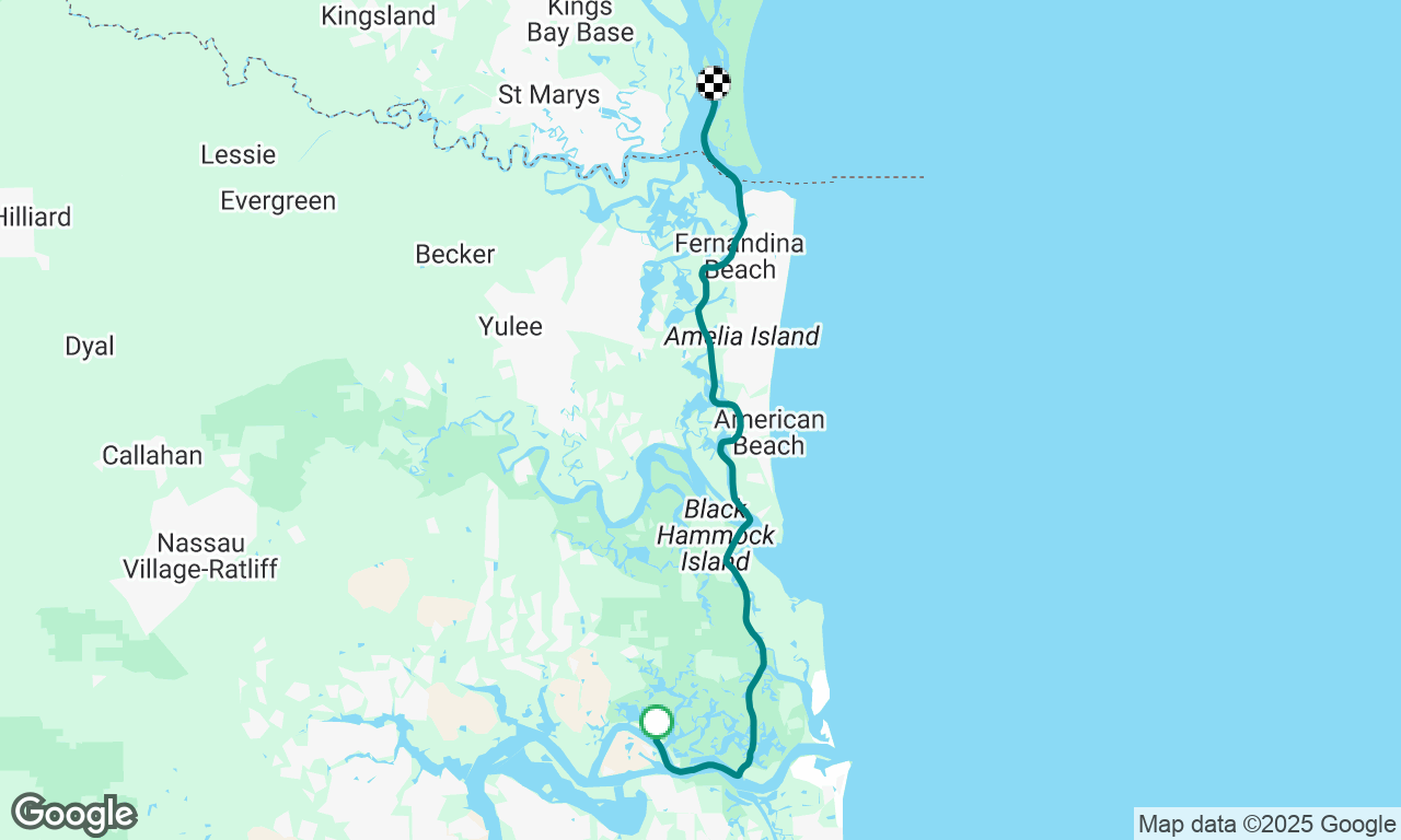 Day1. Jacksonville to Savannah. 