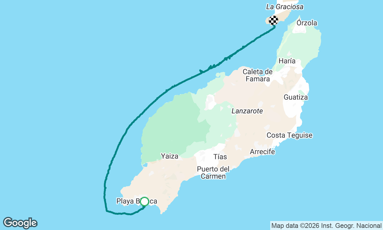 Voyage map
