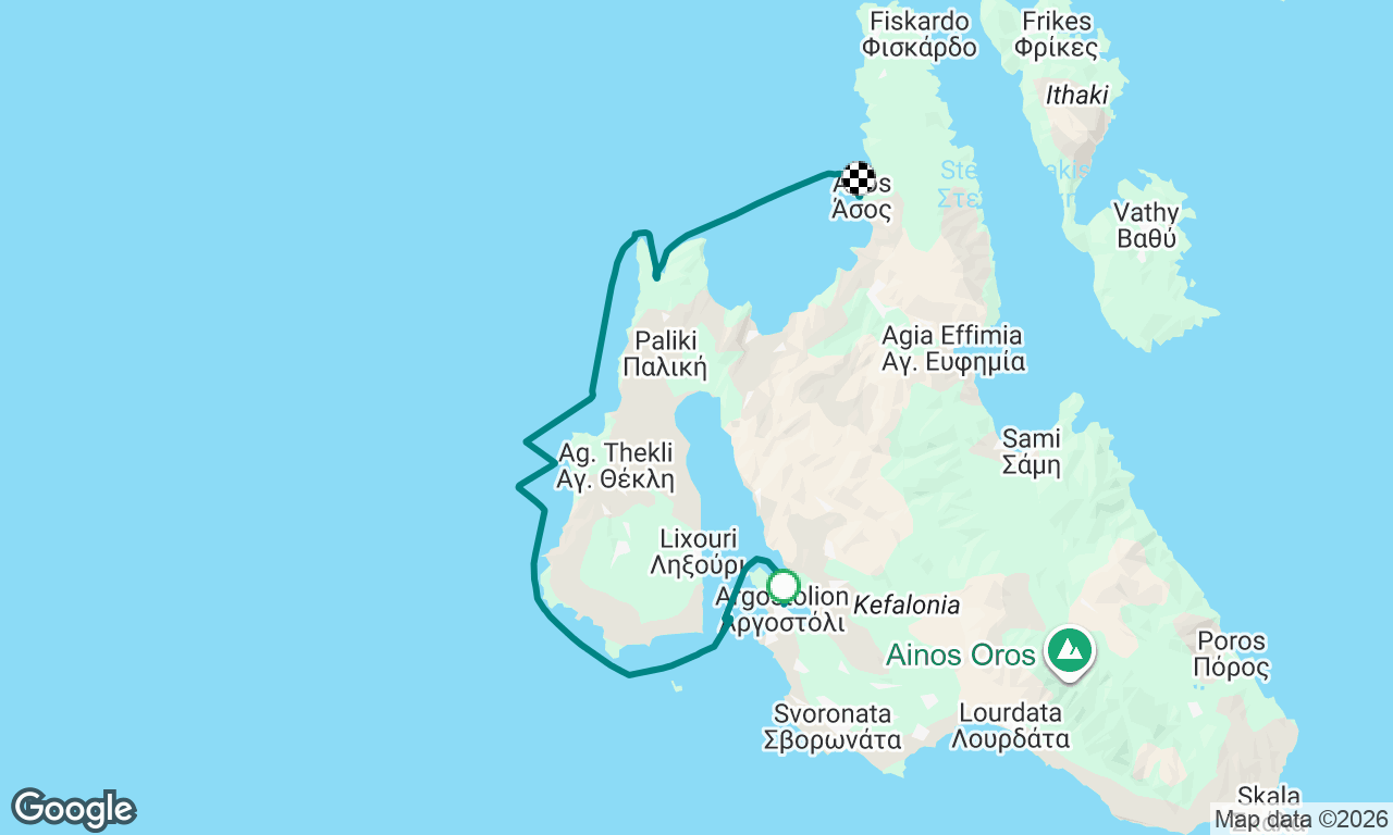 Voyage map