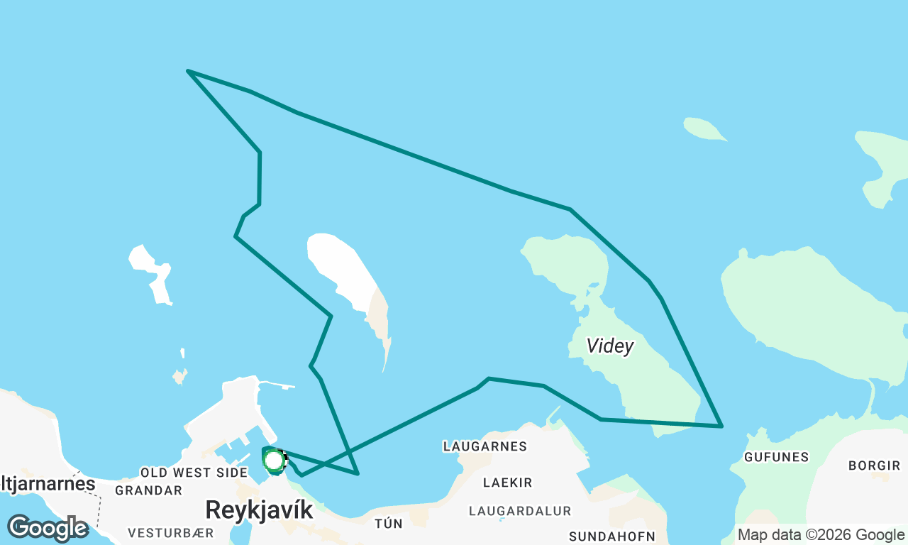 Miðvikudagssigling 1 júlí 2026