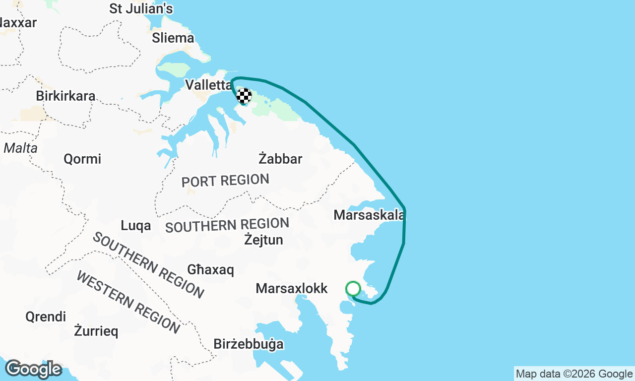 Voyage map