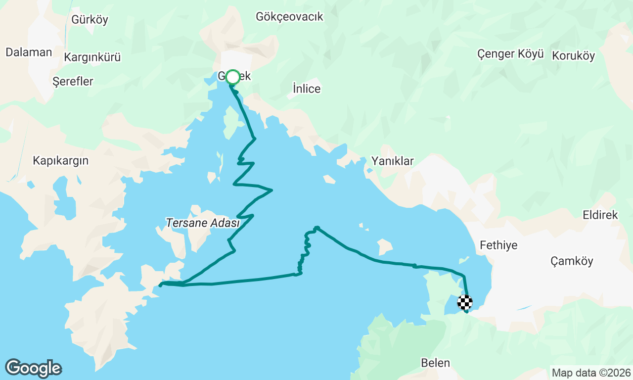 Voyage map