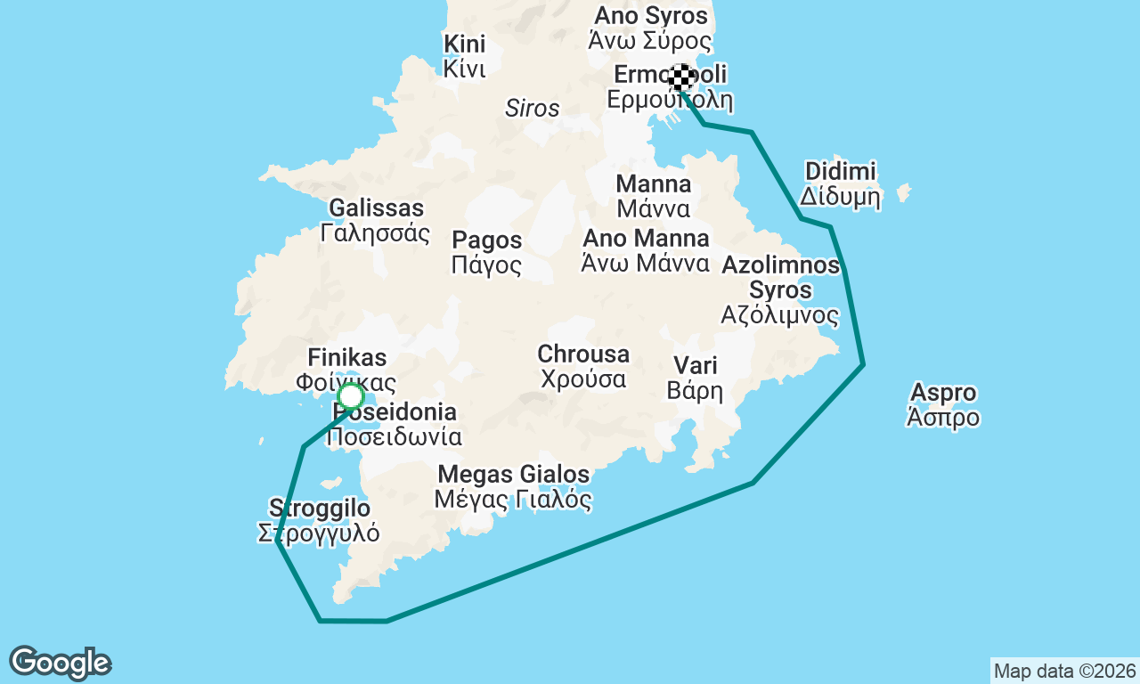 Voyage map