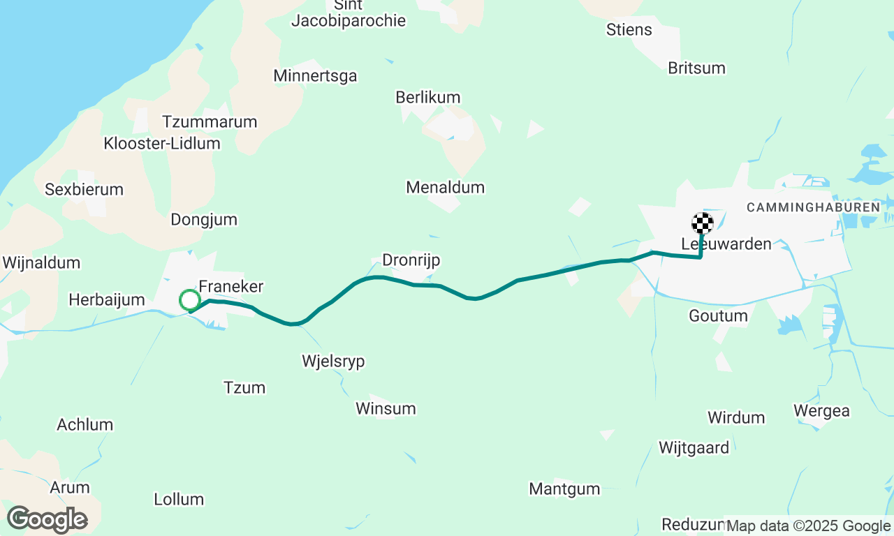 Leg 12: Franeker to Leeuwarden
