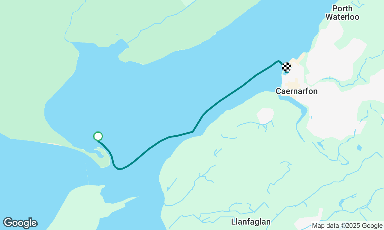 Abermenai to Caernarfon 