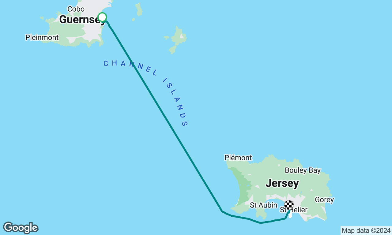 Guernsey to Jersey