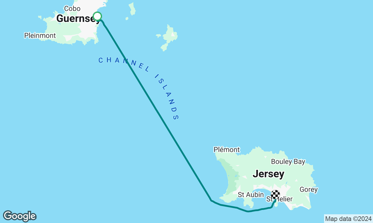 Guernsey to Jersey