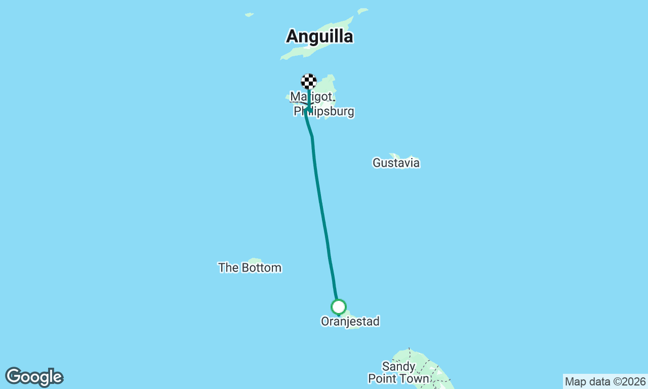 Voyage map