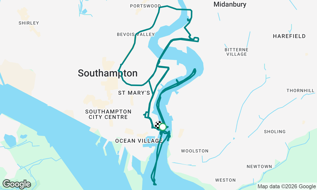 Voyage map