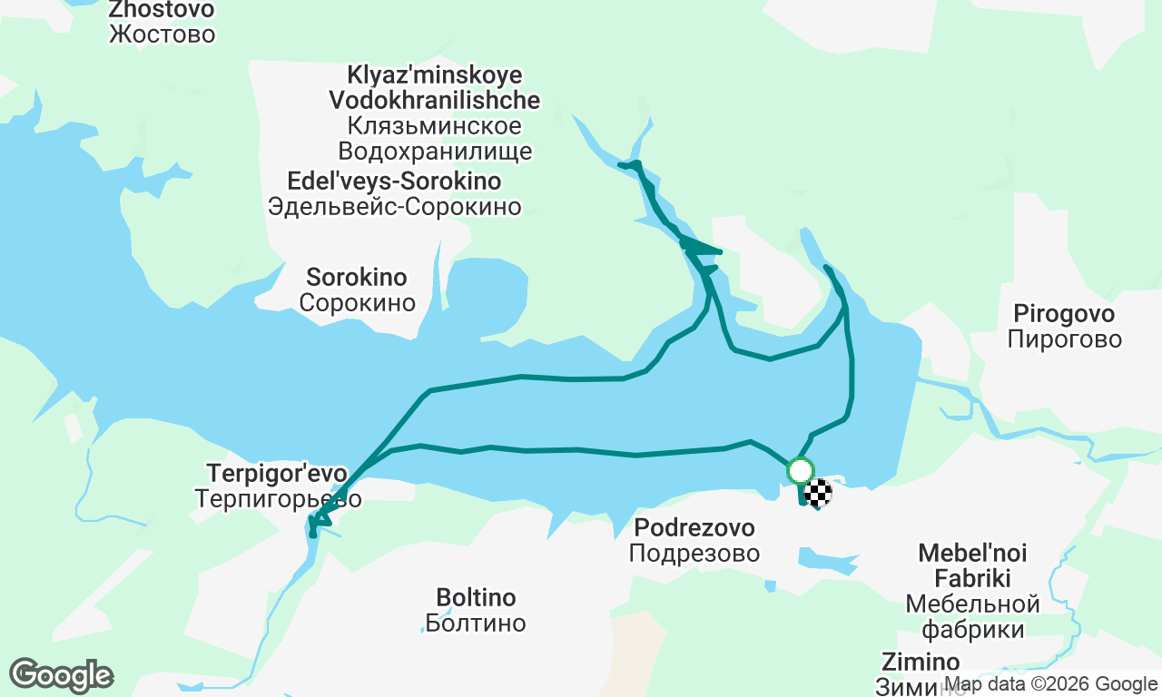 Voyage map