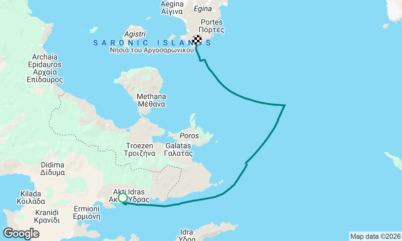 Voyage map